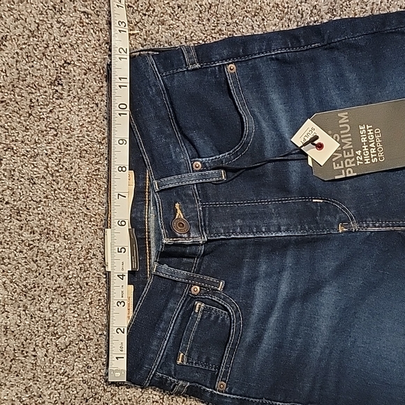 Levi's 724 High Rise Straight Cropped - Picture 6 of 8